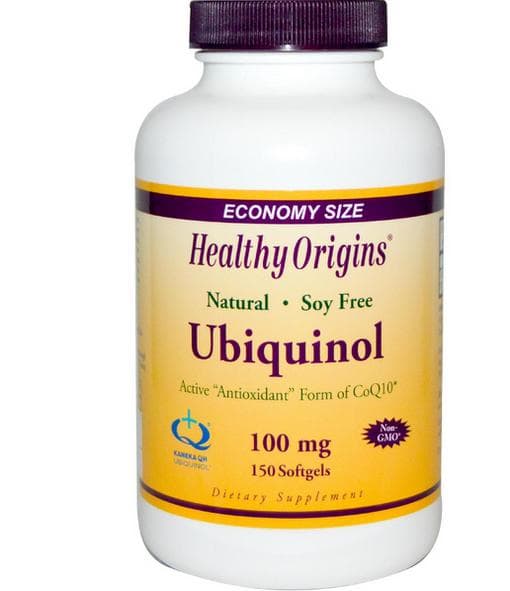 Ubiquinol Kaneka QH 100 mg (150 Softgels) - Healthy Origins